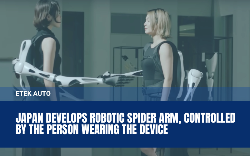 Japan Develops Robotic Spider ARM, Controlled By The Person Wearing The ...