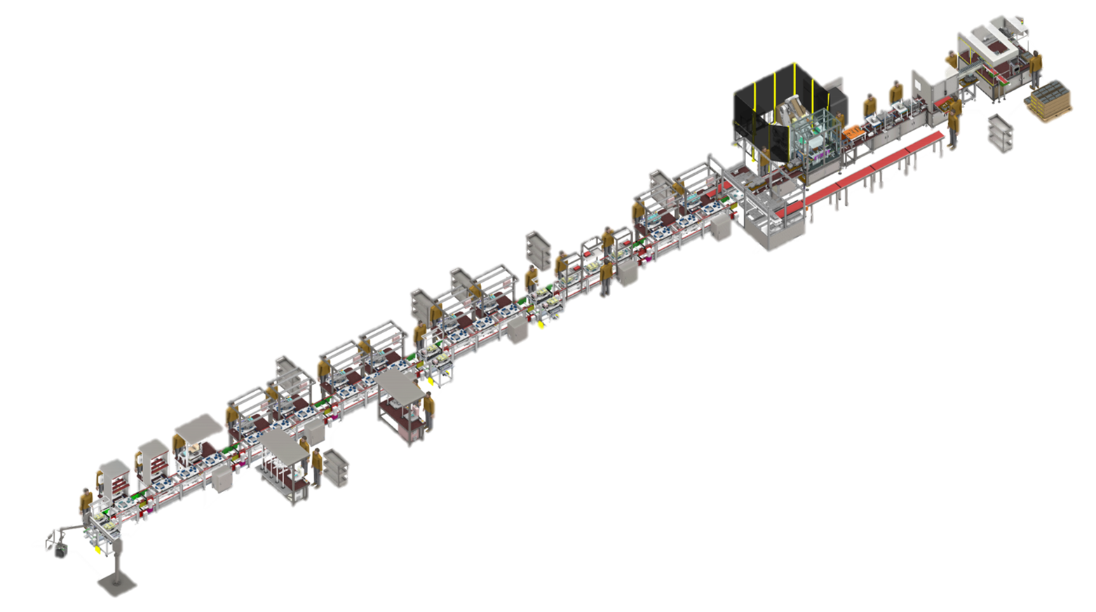 Electric Motorcycle Battery Assembly Line