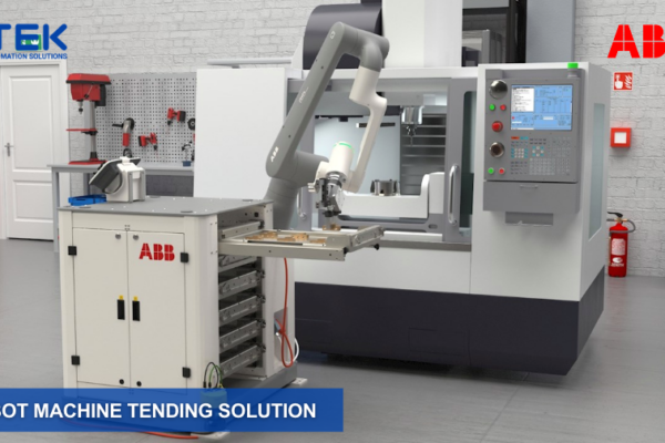 Cobot Machine Tending Solution