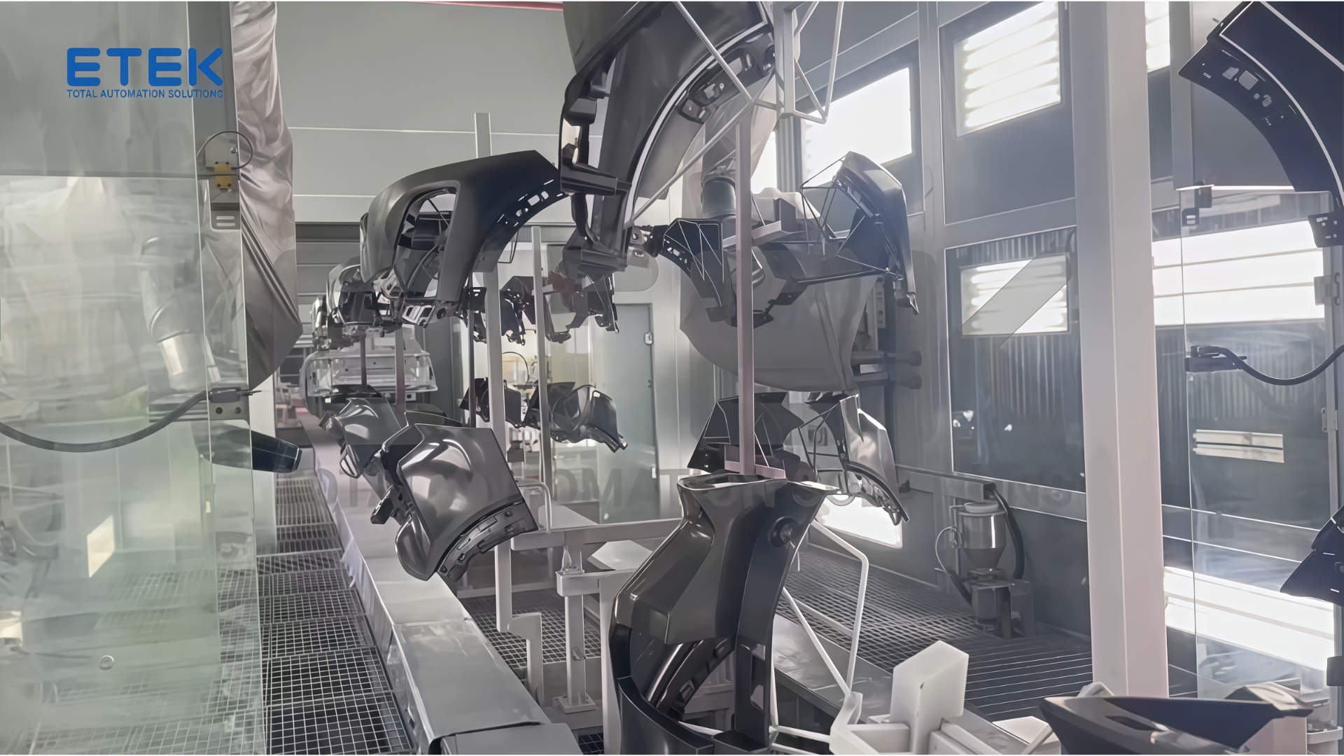 PLASTIC PARTS PAINTING LINE